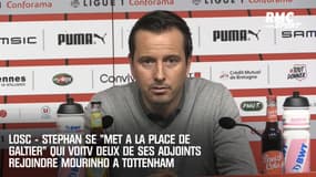 LOSC - Stéphan se "met à la place de Galtier" qui voit deux de ses adjoints rejoindre Mourinho à Tottenham