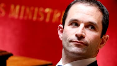 "C'est parfaitement illégal, ils seraient condamnés comme tel", a déclaré Benoît Hamon (ici à l'Assemblée le 21 mai).