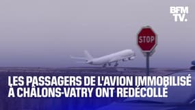 L'avion immobilisé à l'aéroport de Châlons-Vatry depuis le 21 décembre a redécollé