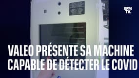 Valeo présente sa machine capable de détecter le Covid