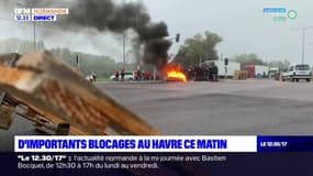 Grève du 18 octobre: d'importants blocages au Havre