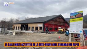 DECOUVERTE D'ICI : La salle multi-activités de la Bâtie-Neuve avec Véranda des Alpes