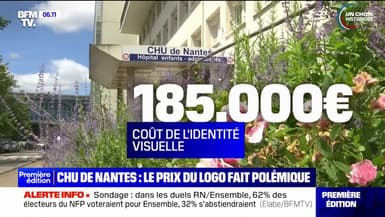 Le prix du nouveau logo du CHU de Nantes fait polémique 