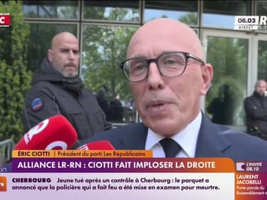 Alliance LR-RN: Eric Ciotti fait imploser la droite