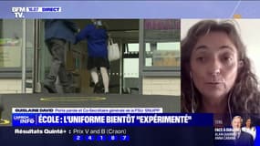 Guislaine David (FSU-Snuipp) sur l'uniforme à l'école: "Ça ne règle pas la question du harcèlement ni celle des différences sociales"