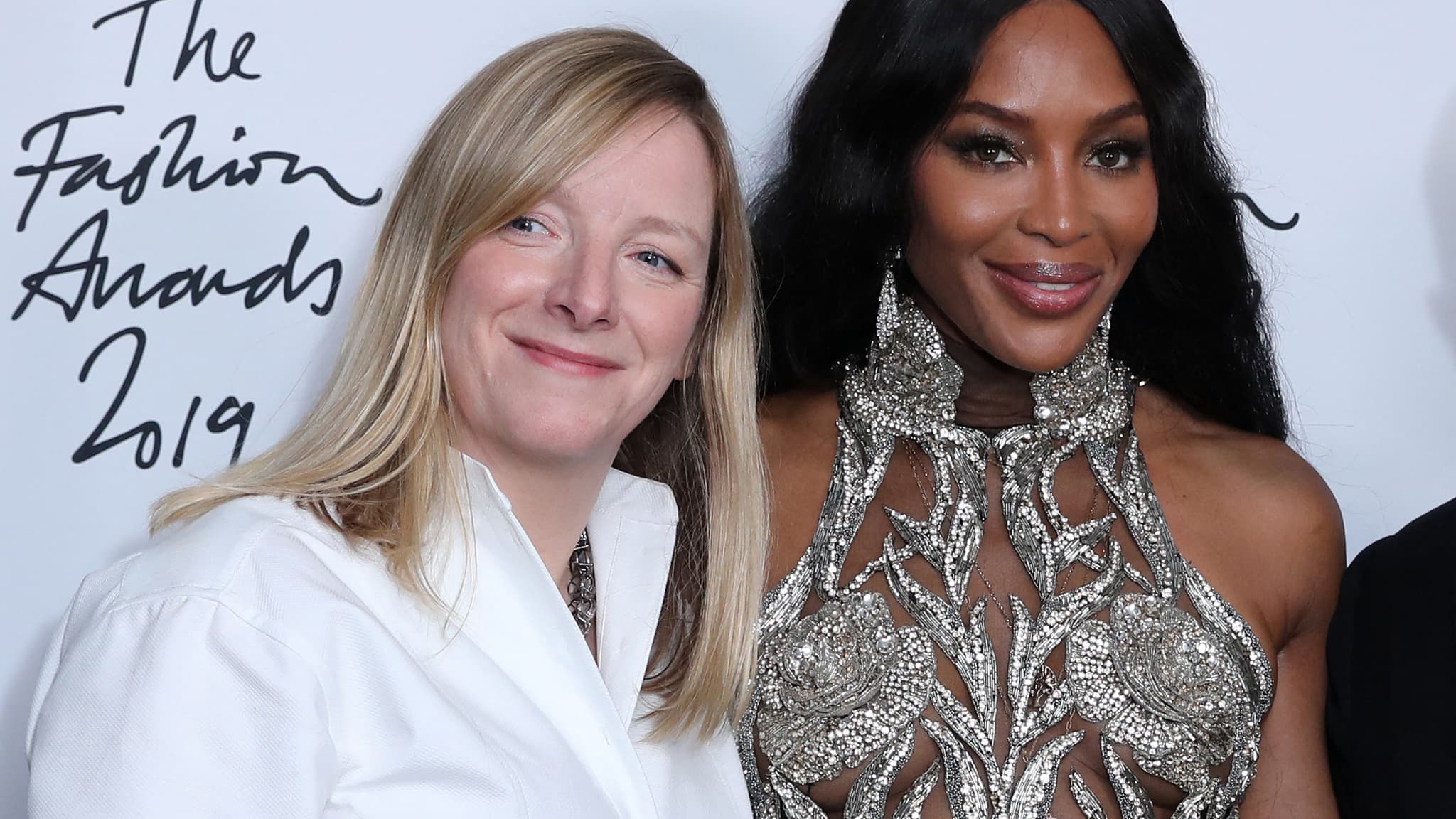 Sarah Burton et Naomi Campbell Sarah Burton et Naomi Campbell