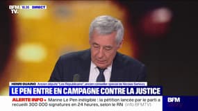 Marine Le Pen inéligible: "J'éprouve un certain malaise", réagit Henri Guaino, ancien député LR