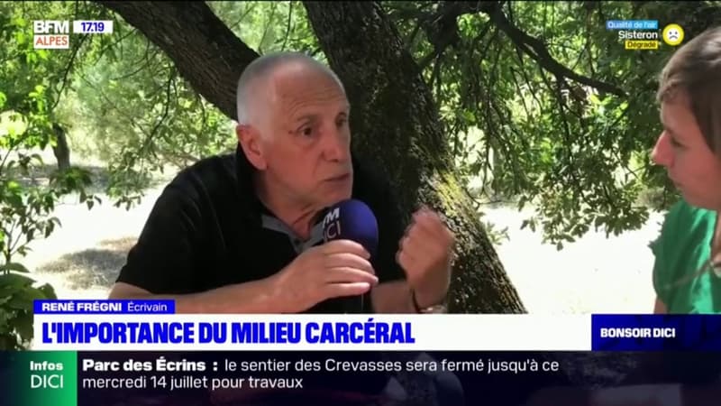 René Frégni, écrivain, assure que la "Provence" est une source d'inspiration "plus qu'importante"