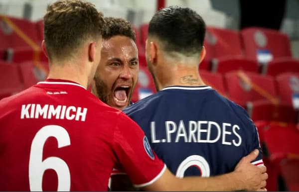 Neymar et Paredes explosent de joie devant Kimmich