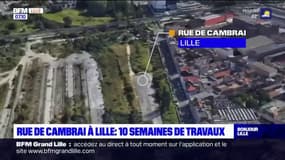 Lille: les travaux débutent dans la rue de Cambrai