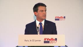 Primaire à gauche: revivez l'intégralité du discours de Manuel Valls