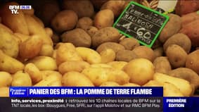 Panier des BFM: le prix de la pomme de terre en forte hausse sur un an