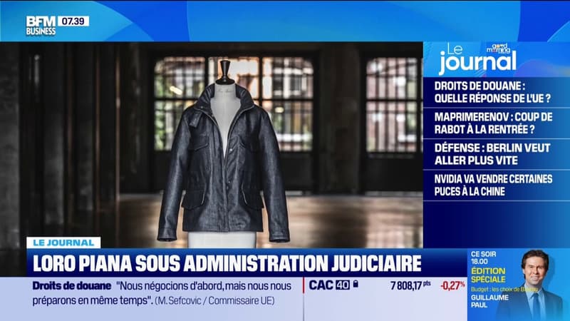 Loro Piana sous administration judiciaire