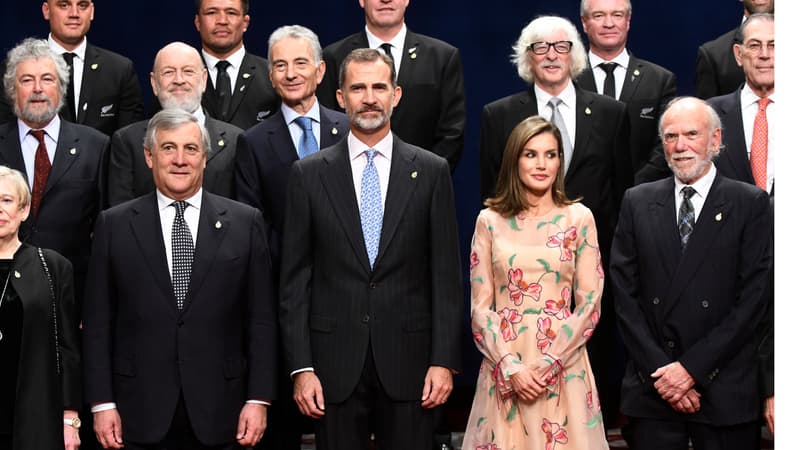 Le roi d'Espagne et son épouse à Oviedo.