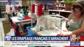 Coupe du monde: les drapeaux français s’arrachent