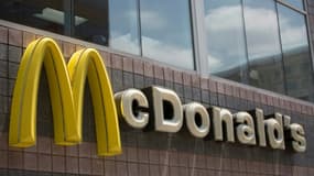 le logo du géant américain du fast-food McDonald's à Washington, le 9 juillet 2019
