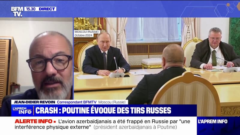 Crash au Kazakhstan: Vladimir Poutine s'est entretenu par téléphone avec son homologue azerbaïdjanais, Ilham Aliyev