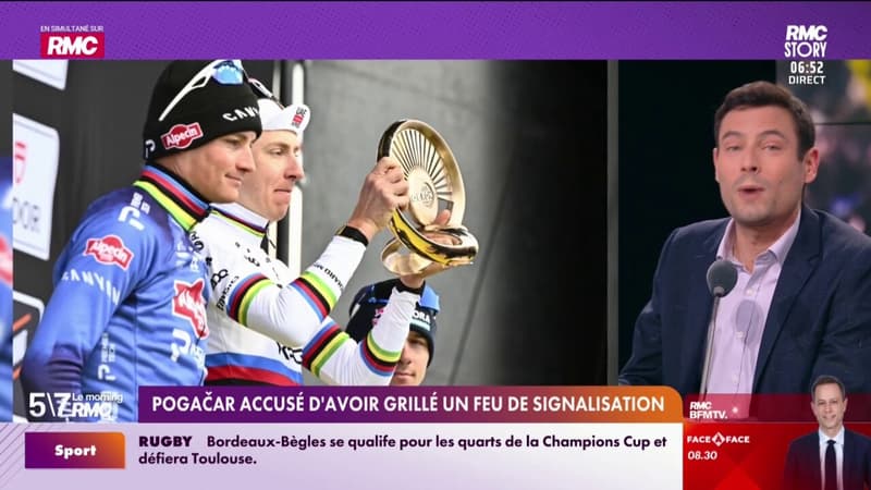 La Causerie - Pagacar accusé d'avoir grillé un feu de signalisation