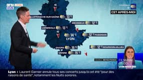 Météo Rhône: beaucoup de nuages pour ce dimanche, jusqu'à 14°C à Lyon