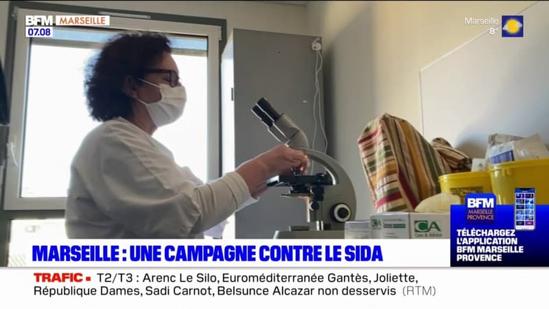 Marseille: campagne contre le Sida