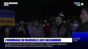 L'hommage de Marseille aux Ukrainiens