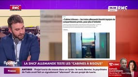 On n'a pas osé vous en parler : La SNCF allemande teste les "cabines à bisous" - 26/04