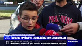 "Je l'ai vu avec son couteau menacer le professeur" ce collégien témoin de l'attaque à Arras raconte