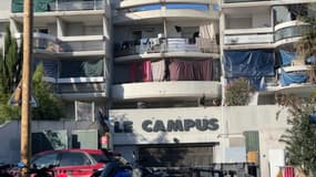 Quatorze squats ont été évacués au sein de la résidence Campus située dans le 14e arrondissement ce jeudi 14 novembre.