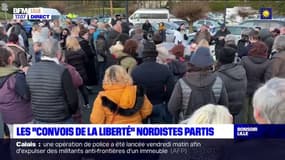 Hauts-de-France: les "convois de la liberté" roulent vers Paris