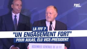 FFF : "Un engagement fort" pour Aulas, élu vice-président