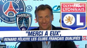 Ligue des champions (F) : "Une très belle chose pour l’exposition du foot français", Renard félicite les clubs qualifiés