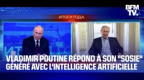  Vladimir Poutine répond à son "sosie généré  