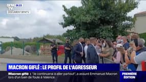 Ce que l'on sait de l'individu qui a giflé Emmanuel Macron et ce qu'il risque
