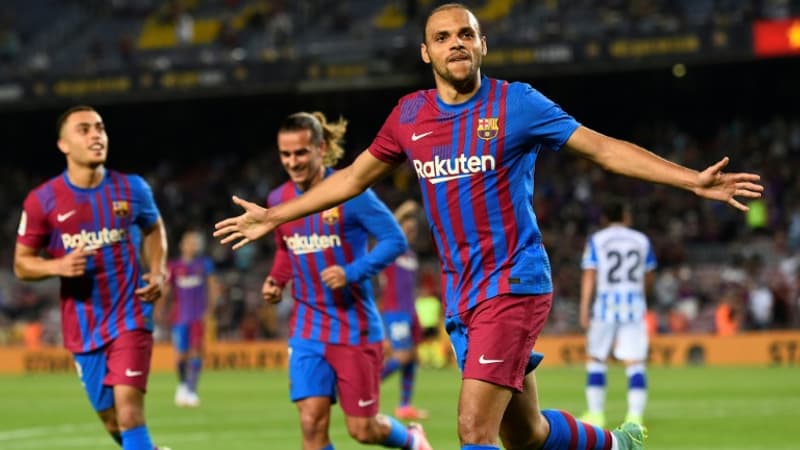 Barça: touché au genou, Braithwaite absent trois à quatre mois