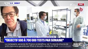 Coronavirus: l'endocrinologue Philippe Frogueil estime que "le gouvernement n'est pas très clair sur qui il va falloir tester"