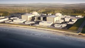 La future centrale d'Hinkley Point