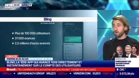 Start up & co : Bling, la première app qui avance 100 euros directement et instantanément sur le compte des utilisateurs - 07/12