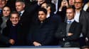 Nasser Al-Khelaïfi à côté d'Aleksander Ceferin, le patron de l'UEFA