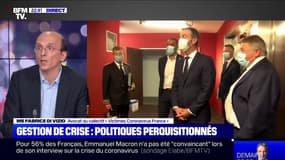 Covid-19: l'avocat du collectif Victimes Coronavirus France reproche à Olivier Véran de "ne pas avoir justifié des bons de commande de masques"