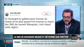 Président Magnien ! : Le SMS de Wauquiez moqué et détourné sur Twitter - 06/09