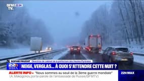 Hautes-Pyrénées : de fortes chutes de niege - 18/01