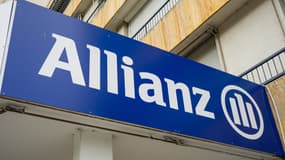 Le logo d'une agence Allianz à Bourg-la-Reine, le 7 septembre 2024