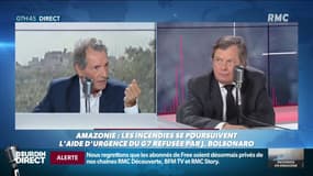 Incendies en Amazonie, insultes de Bolsonaro, Mercosur: échange tendu entre l'ambassadeur du Brésil en France et Jean-Jacques Bourdin