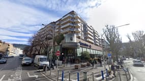 Le McDonald's du quartier niçois Riquier. (illustration)