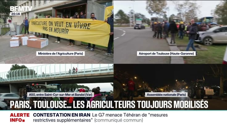 Mercosur, dermatose nodulaire... Les agriculteurs sont restés mobilisés partout en France