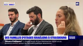 Bas-Rhin: des familles d'otages israéliens à Strasbourg
