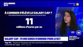 Salary Cap: 70.000 euros d'amende pour le RCT