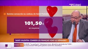 L’info éco/conso du jour d’Emmanuel Lechypre : Combien les Français vont-ils dépenser pour la Saint-Valentin ? - 08/02