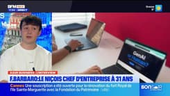 Azur Business du mardi 7 janvier - Florian Barbaro : le Niçois chef d'entreprise à 31 ans