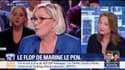 Le flop de Marine Le Pen